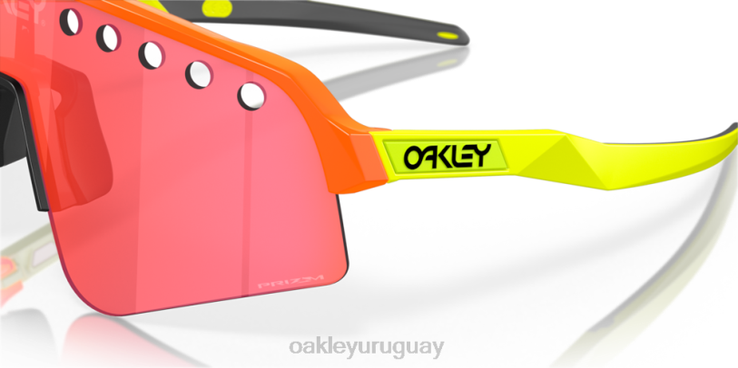 Oakley barrido sutro lite (ventilado) XT4H235 gafas Lentes prizm trail torch, montura naranja