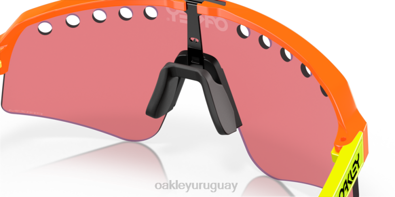 Oakley barrido sutro lite (ventilado) XT4H235 gafas Lentes prizm trail torch, montura naranja