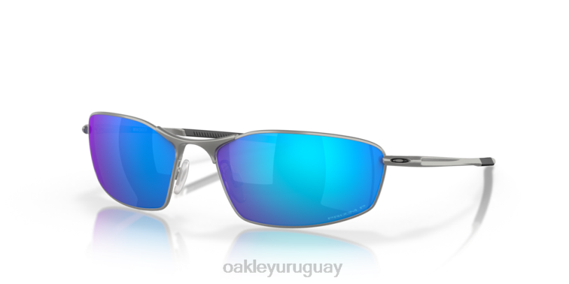Oakley bigote XT4H365 gafas lentes polarizadas prizm sapphire, montura cromada satinada