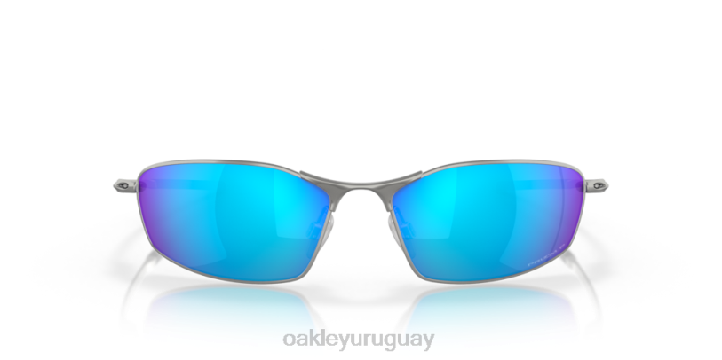 Oakley bigote XT4H365 gafas lentes polarizadas prizm sapphire, montura cromada satinada