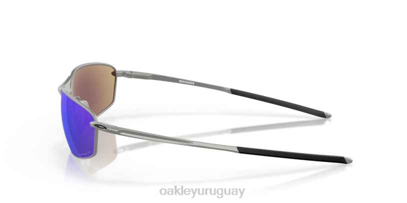 Oakley bigote XT4H365 gafas lentes polarizadas prizm sapphire, montura cromada satinada