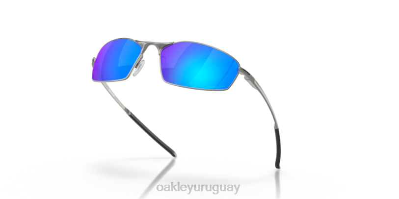 Oakley bigote XT4H365 gafas lentes polarizadas prizm sapphire, montura cromada satinada