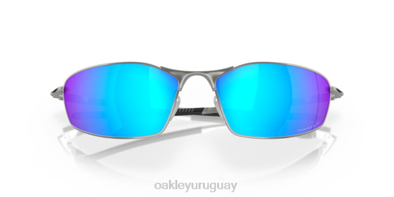 Oakley bigote XT4H365 gafas lentes polarizadas prizm sapphire, montura cromada satinada