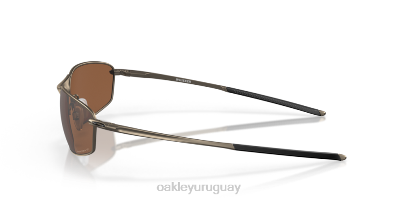 Oakley bigote XT4H369 gafas lentes polarizadas prizm tungsteno, montura de peltre satinado