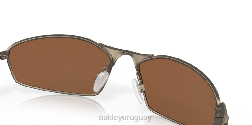 Oakley bigote XT4H369 gafas lentes polarizadas prizm tungsteno, montura de peltre satinado