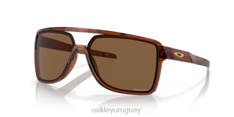 Oakley castillo XT4H208 gafas lentes prizm bronce, montura rootbeer