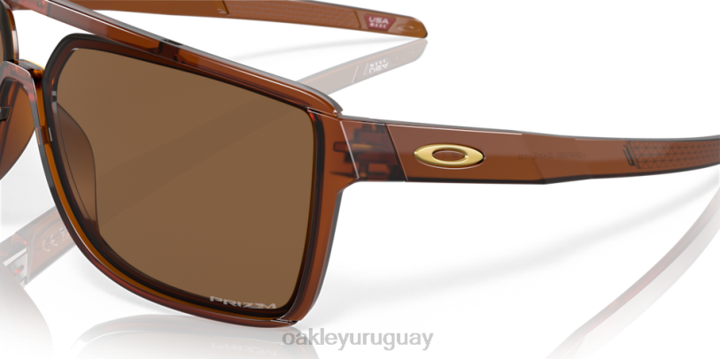 Oakley castillo XT4H208 gafas lentes prizm bronce, montura rootbeer