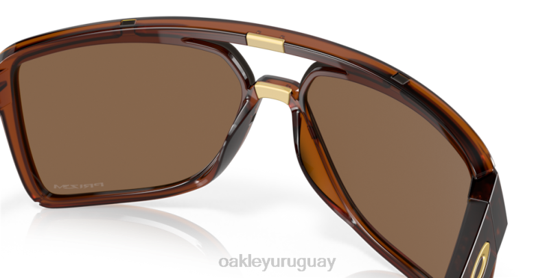 Oakley castillo XT4H208 gafas lentes prizm bronce, montura rootbeer