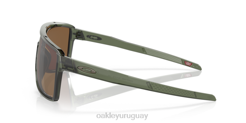 Oakley castillo XT4H209 gafas lentes polarizadas prizm tungsteno, montura tinta oliva