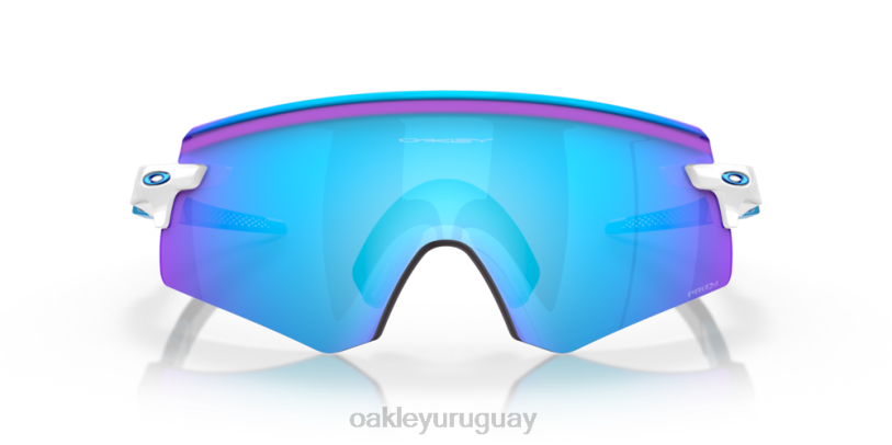 Oakley codificador XT4H1046 gafas Lentes Prizm de zafiro, montura blanca pulida.