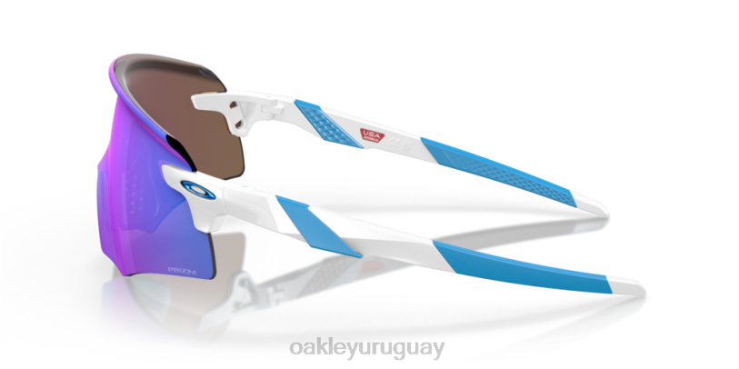 Oakley codificador XT4H1046 gafas Lentes Prizm de zafiro, montura blanca pulida.