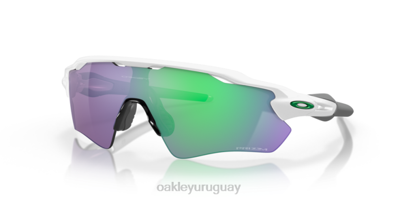 Oakley colores del equipo radar ev path XT4H34 gafas lentes prizm jade, montura blanca pulida