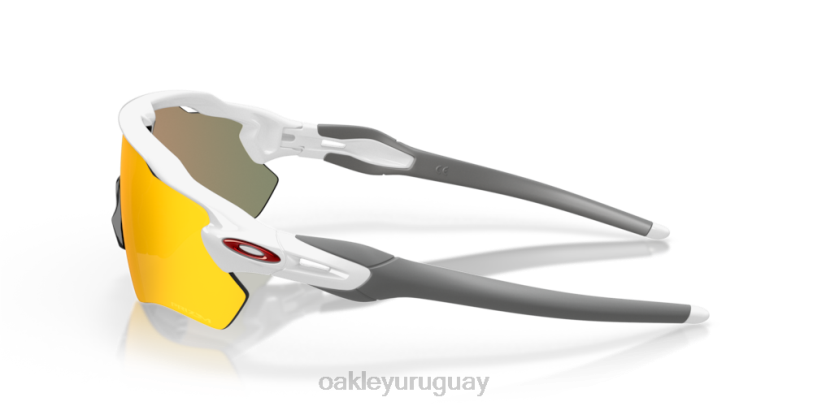 Oakley colores del equipo radar ev path XT4H35 gafas Lentes Prizm Ruby, montura blanca pulida.