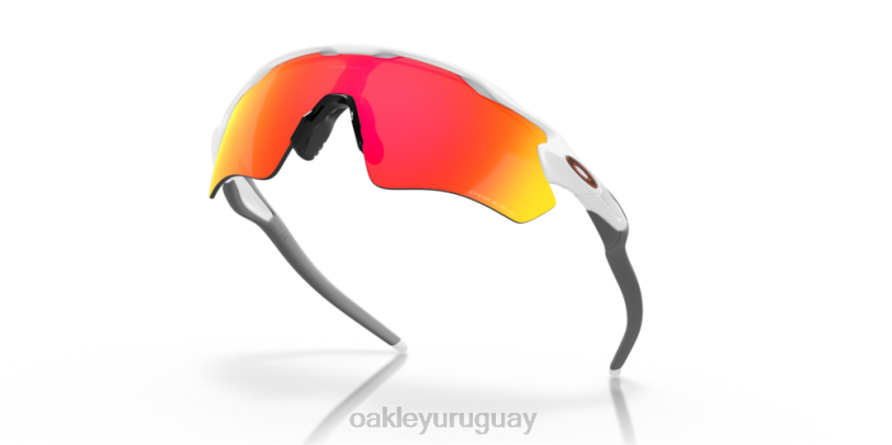 Oakley colores del equipo radar ev path XT4H35 gafas Lentes Prizm Ruby, montura blanca pulida.