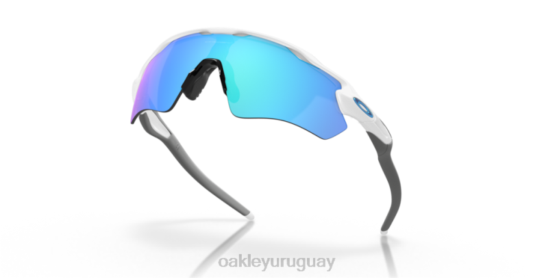 Oakley colores del equipo radar ev path XT4H36 gafas Lentes Prizm de zafiro, montura blanca pulida.
