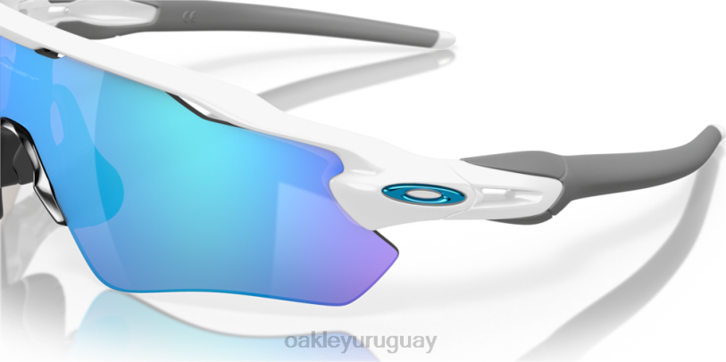 Oakley colores del equipo radar ev path XT4H36 gafas Lentes Prizm de zafiro, montura blanca pulida.