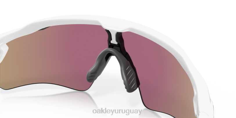 Oakley colores del equipo radar ev path XT4H36 gafas Lentes Prizm de zafiro, montura blanca pulida.