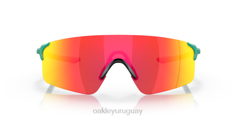Oakley cuchillas evzero XT4H286 gafas lentes prizm ruby, montura celeste mate