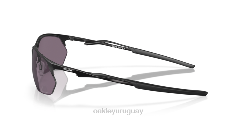 Oakley grifo de alambre 2.0 XT4H375 gafas lentes gris prizm, montura negra satinada