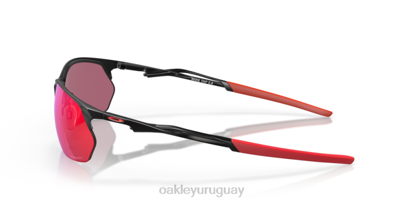 Oakley grifo de alambre 2.0 XT4H380 gafas Lentes Prizm Road, montura negra satinada.
