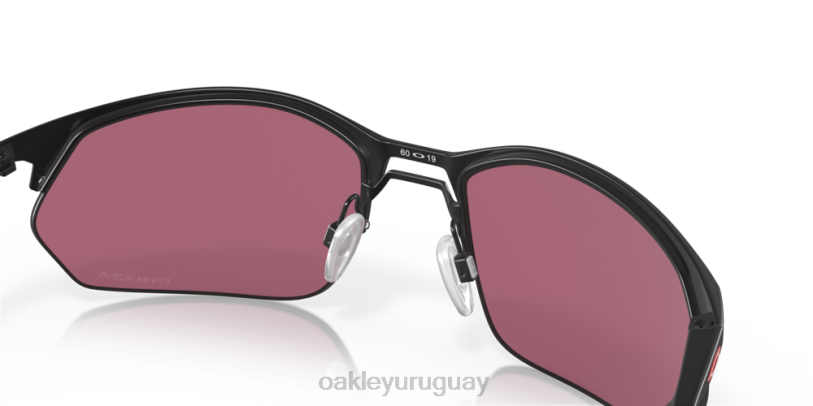 Oakley grifo de alambre 2.0 XT4H380 gafas Lentes Prizm Road, montura negra satinada.