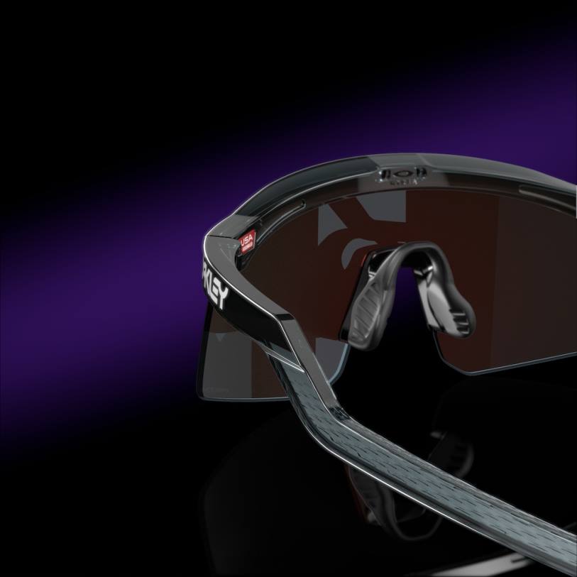 Oakley hidra XT4H149 gafas lentes prizm violeta, montura cristal negro
