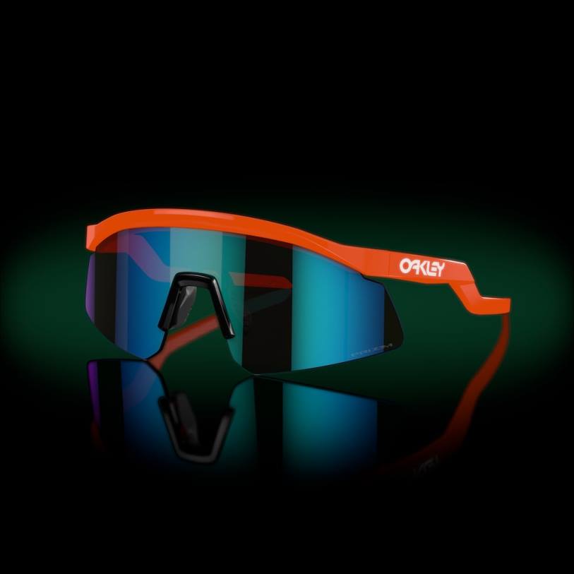 Oakley hidra XT4H150 gafas lentes prizm de zafiro, montura naranja neón