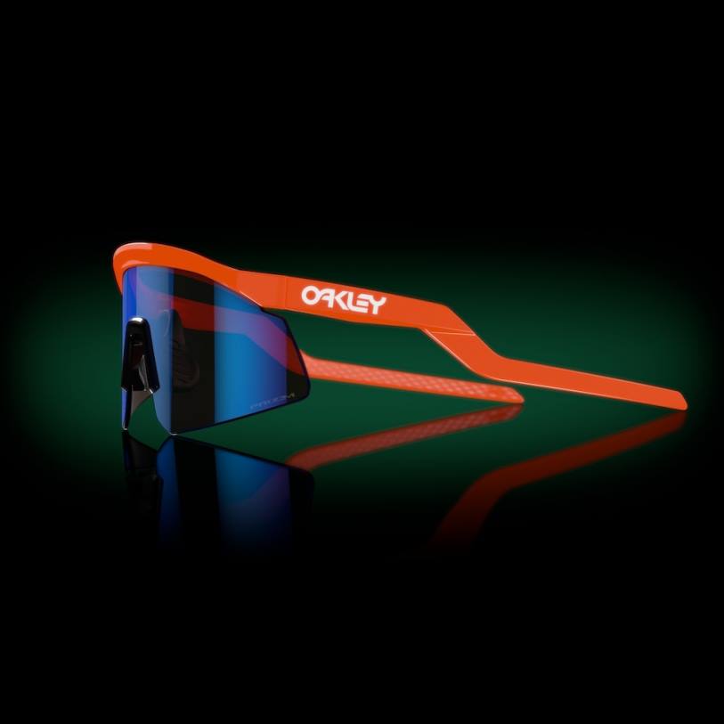 Oakley hidra XT4H150 gafas lentes prizm de zafiro, montura naranja neón