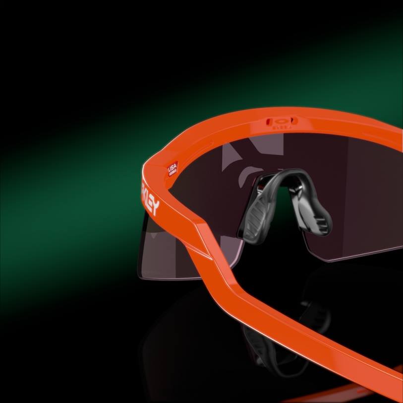 Oakley hidra XT4H150 gafas lentes prizm de zafiro, montura naranja neón