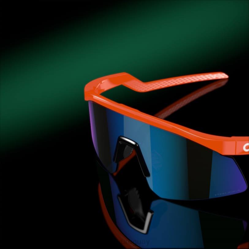 Oakley hidra XT4H150 gafas lentes prizm de zafiro, montura naranja neón