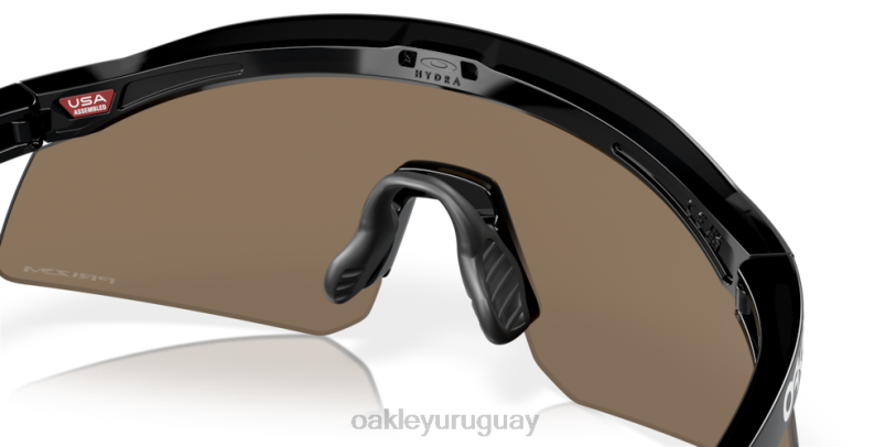 Oakley hidra XT4H152 gafas Lentes prizm 24k, montura de tinta negra.