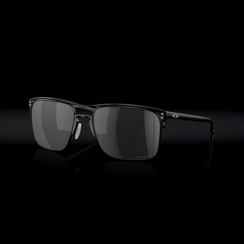 Oakley holbrook ti XT4H46 gafas lentes prizm polarizadas negras, montura negra satinada