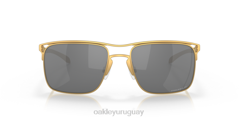 Oakley holbrook ti XT4H47 gafas lentes prizm polarizadas negras, montura oro satinado