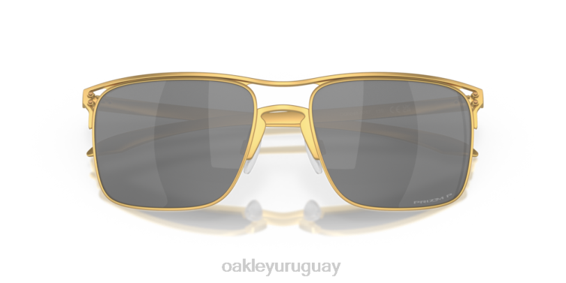 Oakley holbrook ti XT4H47 gafas lentes prizm polarizadas negras, montura oro satinado
