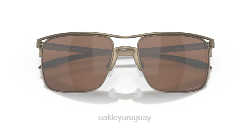 Oakley holbrook ti XT4H48 gafas lentes polarizadas prizm tungsteno, montura de peltre satinado