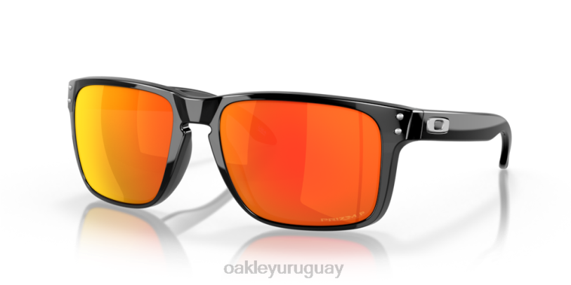 Oakley holbrook xl XT4H16 gafas lentes polarizadas prizm ruby, montura tinta negra
