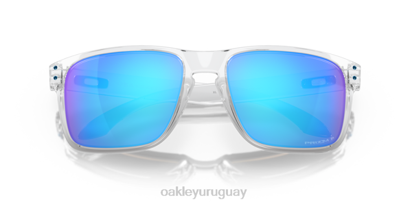 Oakley holbrook xl XT4H6 gafas lentes polarizadas prizm zafiro, montura transparente pulida