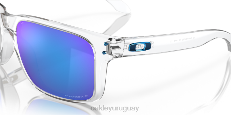 Oakley holbrook xl XT4H6 gafas lentes polarizadas prizm zafiro, montura transparente pulida