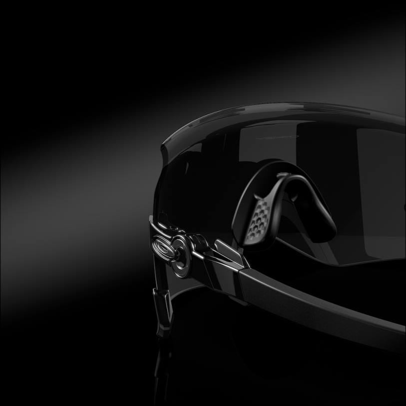 Oakley kato XT4H982 gafas lentes prizm negras, montura negra pulida