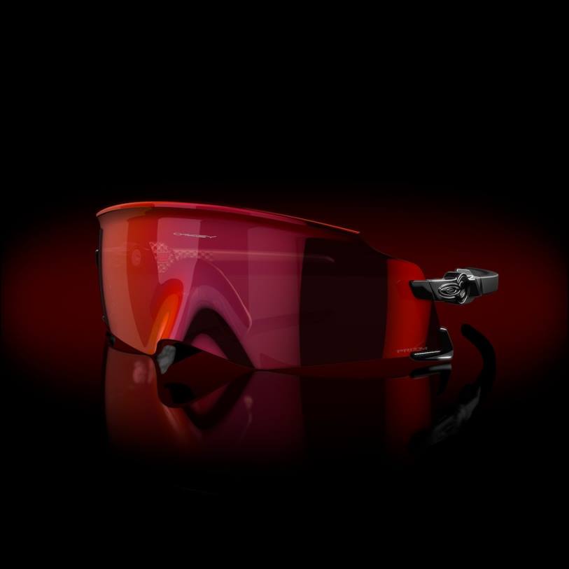Oakley kato XT4H983 gafas Lentes prizm trail torch, montura negra pulida
