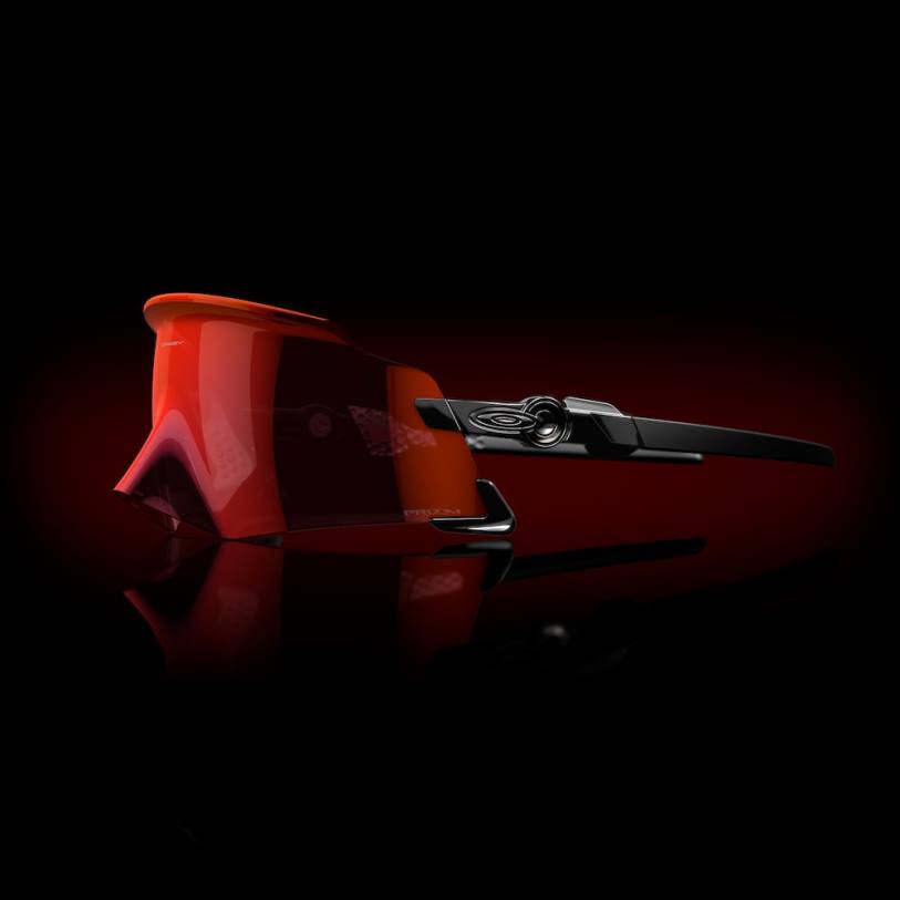 Oakley kato XT4H983 gafas Lentes prizm trail torch, montura negra pulida