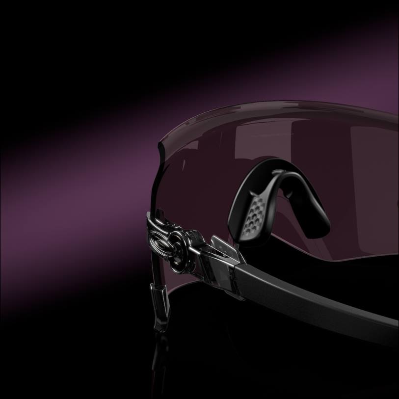 Oakley kato XT4H984 gafas lentes prizm road negro, montura gris humo