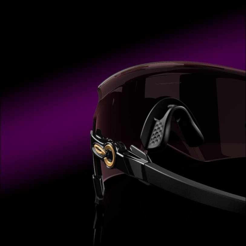 Oakley kato XT4H987 gafas Lentes Prizm 24k, montura negra pulida.