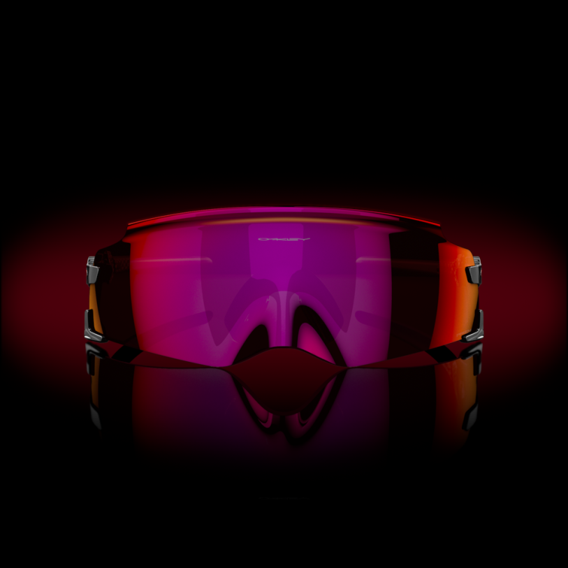 Oakley kato XT4H988 gafas Lentes Prizm Road, montura negra pulida.