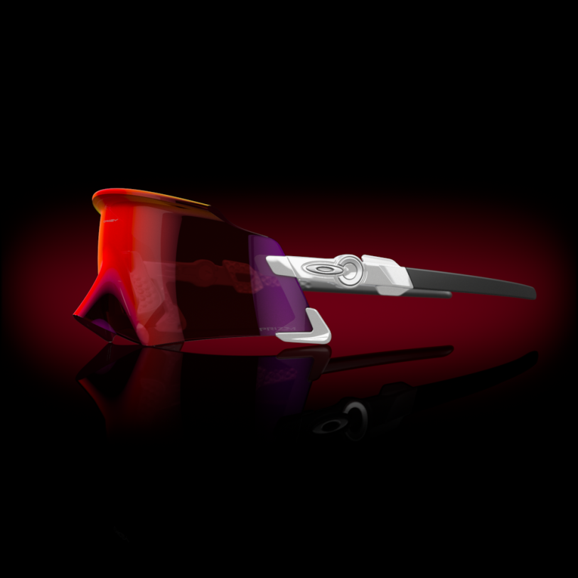 Oakley kato XT4H991 gafas Lentes prizm road, montura blanca.