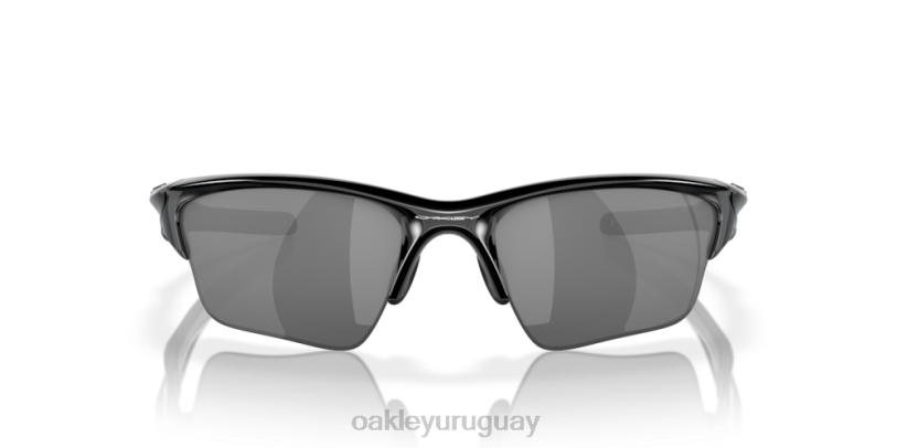 Oakley media chaqueta 2.0 xl XT4H414 gafas lentes de iridio negro, montura negra pulida