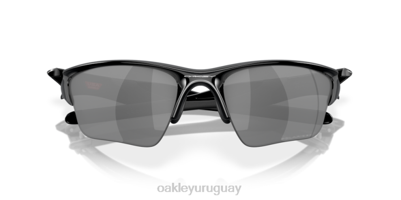 Oakley media chaqueta 2.0 xl XT4H415 gafas lentes polarizadas de iridio negro, montura negra pulida