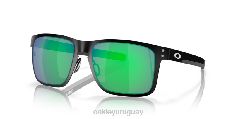 Oakley metal holbrook XT4H351 gafas lentes jade iridium, montura negra mate
