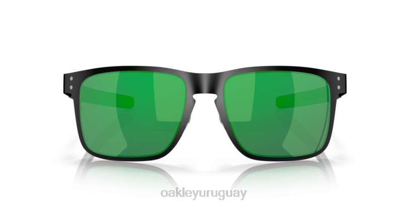 Oakley metal holbrook XT4H351 gafas lentes jade iridium, montura negra mate