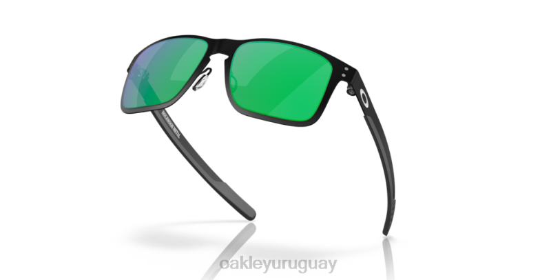 Oakley metal holbrook XT4H351 gafas lentes jade iridium, montura negra mate